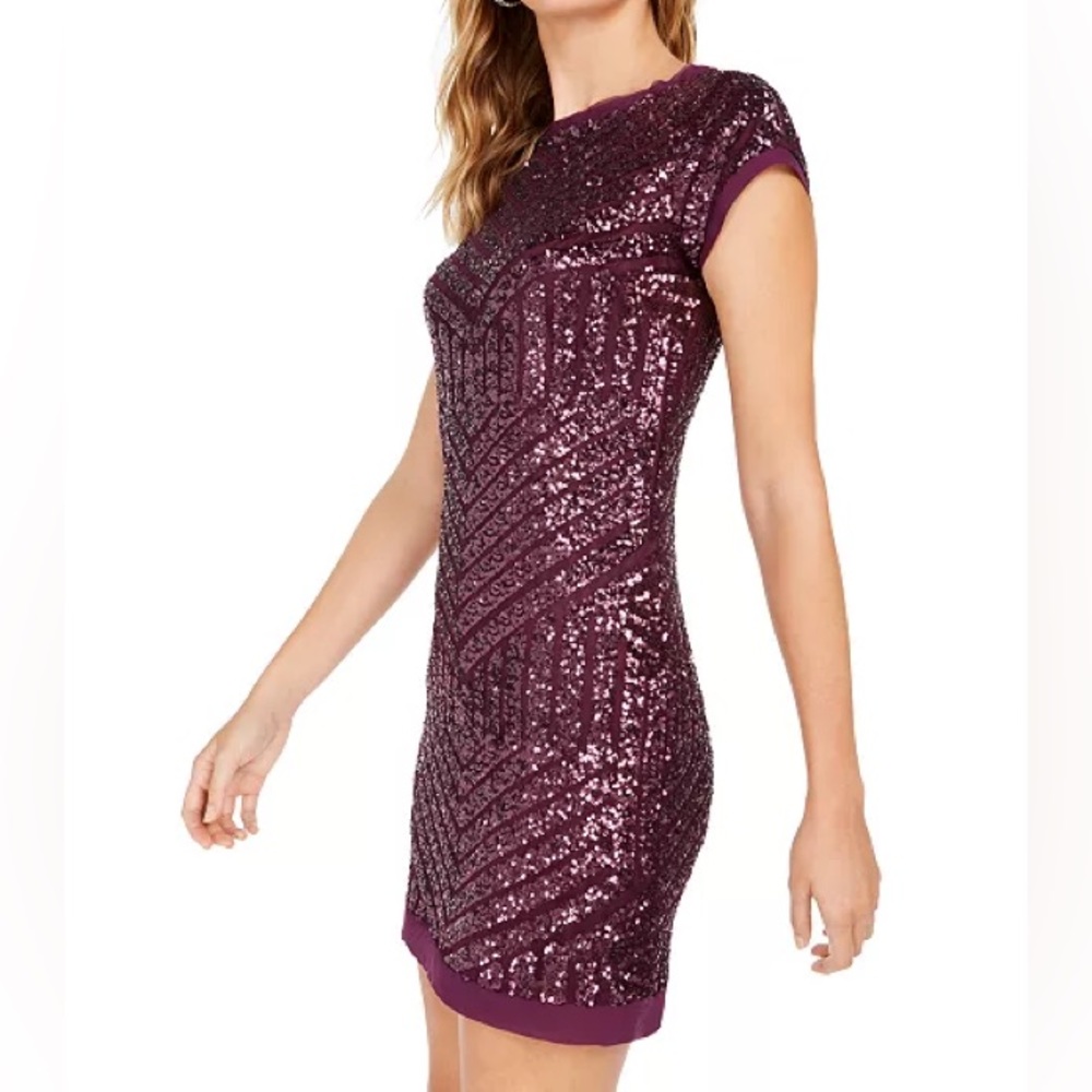 Vince Camuto Sequined Shift Dress